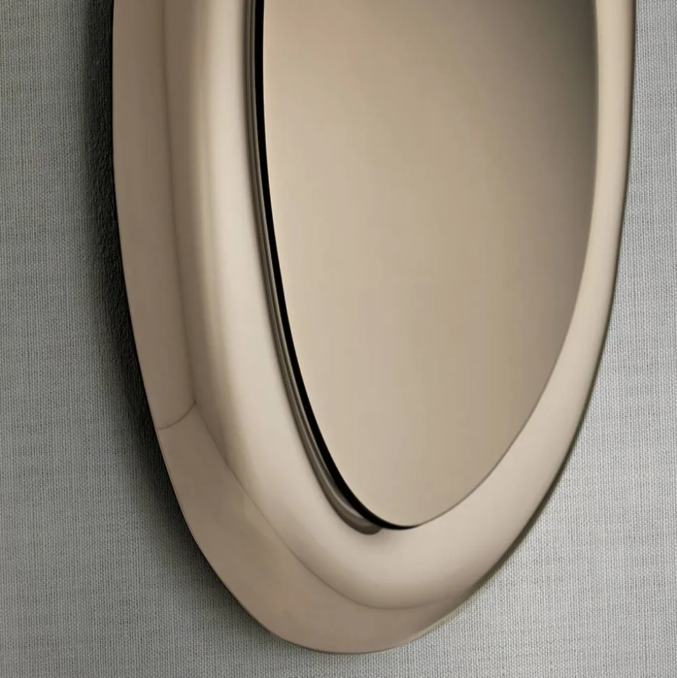 Specchio da Parete Sagomato con Cornice Curva Made in Italy - Babila