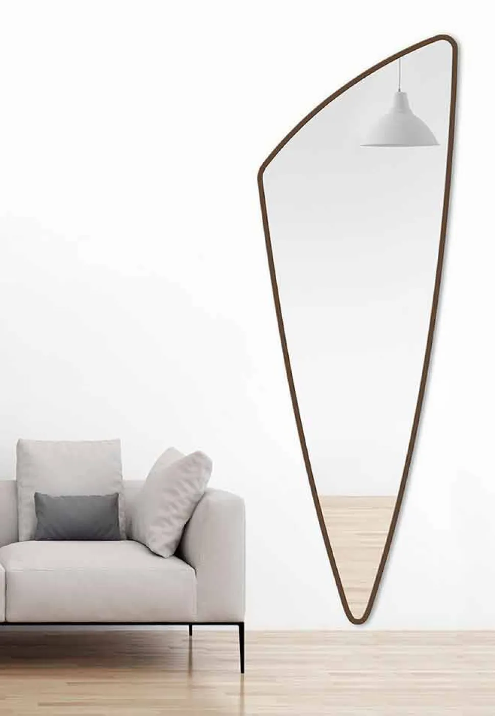 Specchio Decorativo da Parete Made in Italy di Design in 4 Colori - Spino