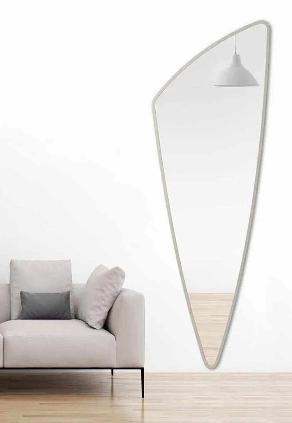 Specchio Decorativo da Parete Made in Italy di Design in 4 Colori - Spino