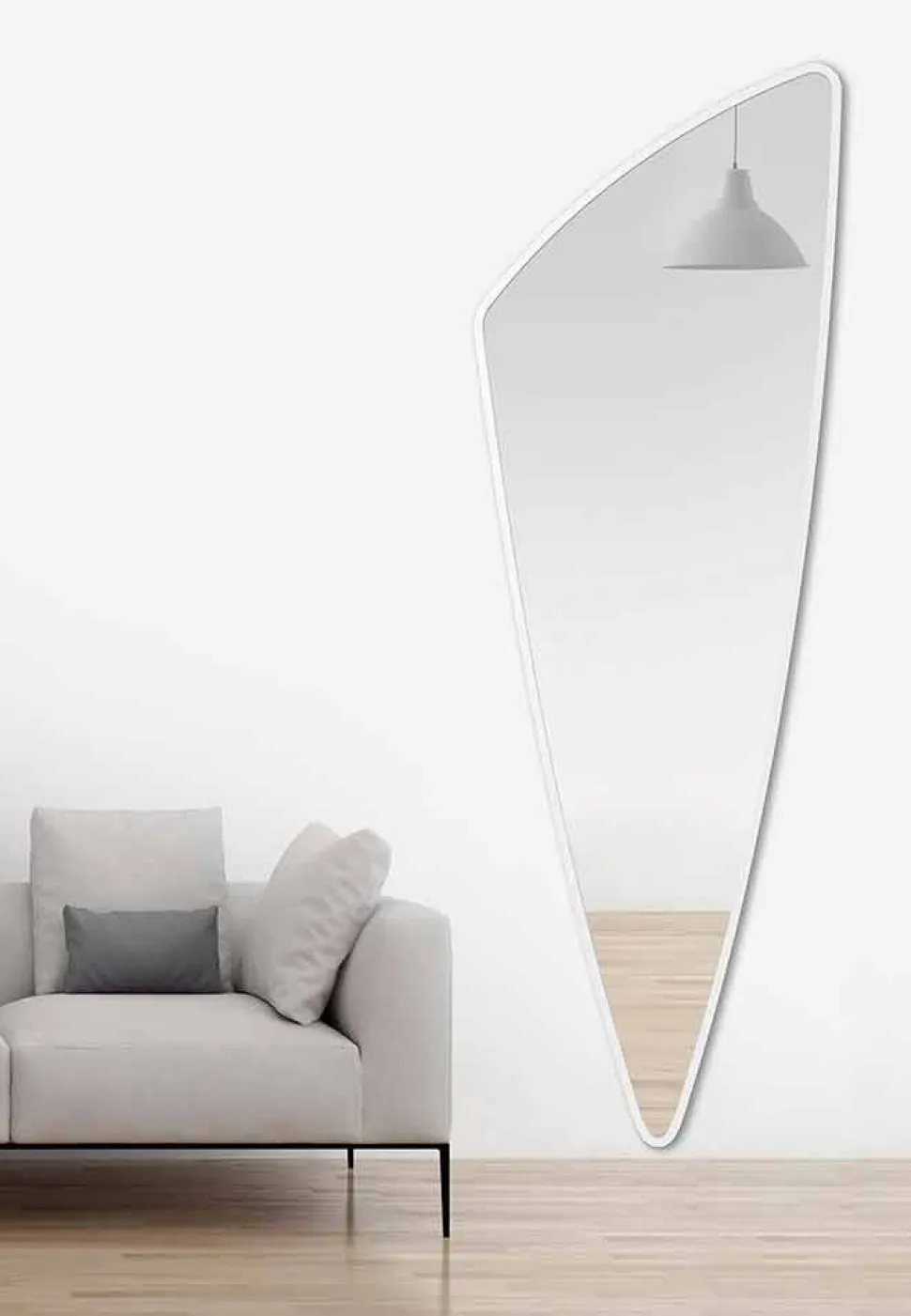 Specchio Decorativo da Parete Made in Italy di Design in 4 Colori - Spino