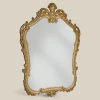 Specchio in Legno con Cornice Traforata Sagomata Made in Italy - Amazzone