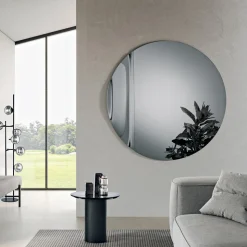 Specchio in Vetro Fuso con Onda Made in Italy - Candida