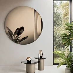 Specchio in Vetro Fuso con Onda Made in Italy - Candida