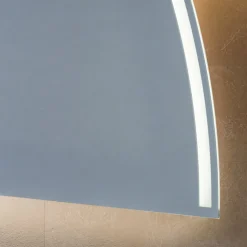 Specchio Retroilluminato con Stripe Led a Luce Continua - Excelsior