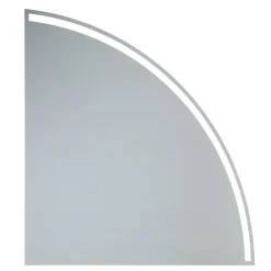 Specchio Retroilluminato con Stripe Led a Luce Continua - Excelsior