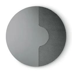 Specchio Rotondo da Parete con Inserto a Rete Made in Italy - Annabella