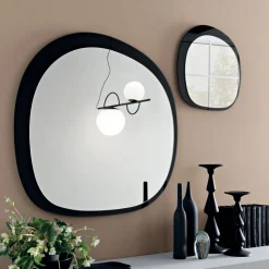 Specchio Sagomato Composto da 2 Vetri Sovrapposti Made in Italy - Alida