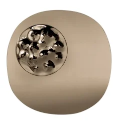 Specchio Sagomato Con Inserto in Vetro Mosso Made in Italy - Adalberta