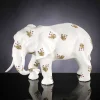 Statua a Forma di Elefante in Ceramica Lavorata a Mano Made in Italy - Fante