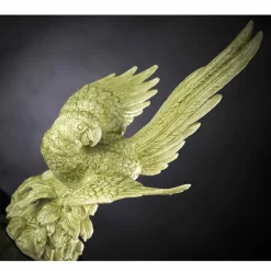 Statua a Forma di Pappagallo in Ceramica Lavorata a Mano in Italia - Pagallo