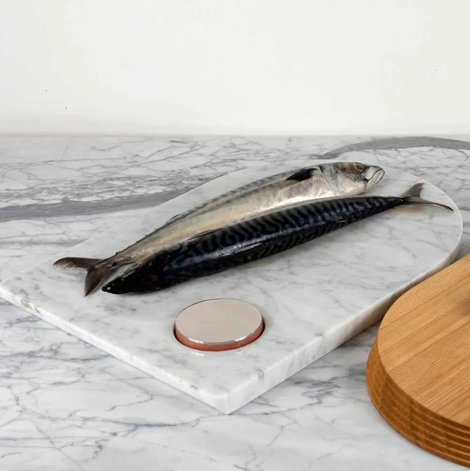 Tagliere e Accessori da Cucina in Marmo, Legno e Acciaio Design di Lusso - Icaro