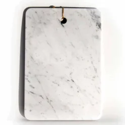 Tagliere in Marmo Bianco di Carrarra di Design Made in Italy - Masha