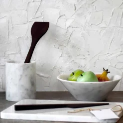 Tagliere in Marmo Bianco di Carrarra di Design Made in Italy - Masha