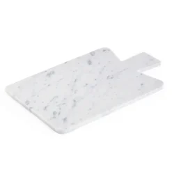 Tagliere Rettangolare in Marmo Bianco di Carrara Made in Italy - Ukai