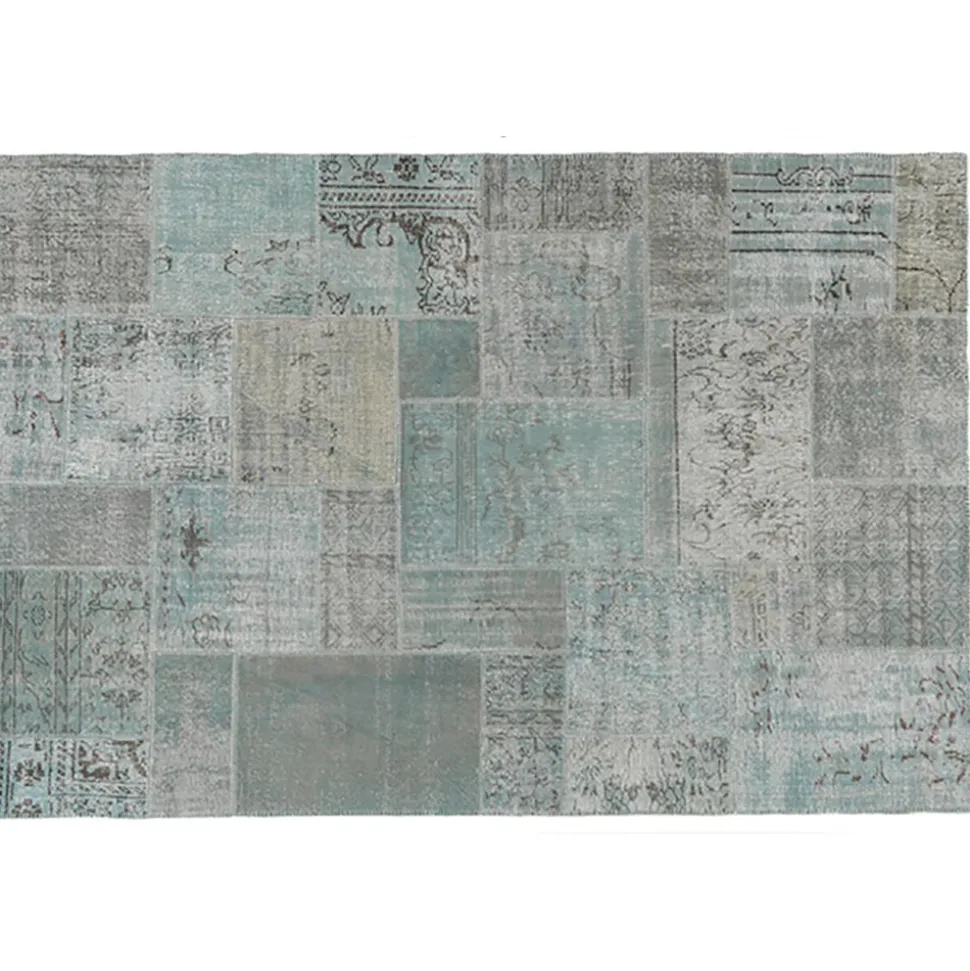 Tappeto Salotto Artigianale in Patchwork Annodato a Mano in Turchia - Raimund