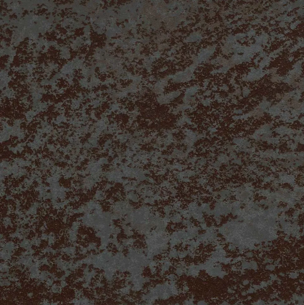 Tavolino Alto Quadrato in Metallo Inclinato e Piano Ceramica Opaca - Coriko