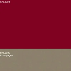 Tavolino da Caffè Moderno Basso di Design Blu o Bordeaux con Anello - Lok