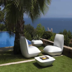 Tavolino da caffè per esterno Pillow Vondom, design moderno, 67x67 cm