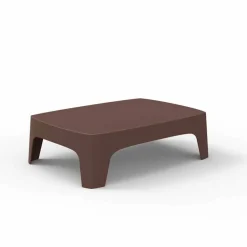 Tavolino da caffè per esterno Solid by Vondom in polipropilene, 4 pezzi