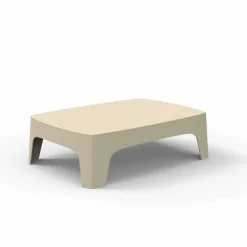 Tavolino da caffè per esterno Solid by Vondom in polipropilene, 4 pezzi