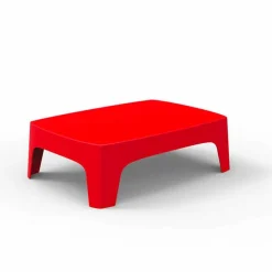 Tavolino da caffè per esterno Solid by Vondom in polipropilene, 4 pezzi