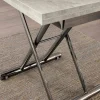 Tavolino da Caffè Trasformabile Moderno in Legno e Metallo Made in Italy - Gabri