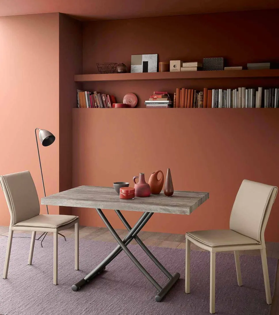 Tavolino da Caffè Trasformabile in Tavolo da Cucina Design Made in Italy - Genio