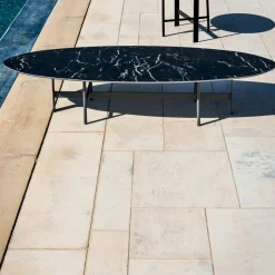 Tavolino da Esterno Struttura in Acciaio Made in Italy - Begin by Myyour