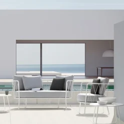 Tavolino da Giardino in Acciaio Zincato Realizzato in Italia – Brienne