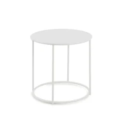 Tavolino da Giardino in Acciaio Zincato di Varie Misure Made in Italy – Brienne