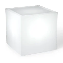 Tavolino da Giardino Luminoso in Polietilene perla Made in Italy - Derti