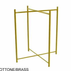 Tavolino da Interno o Esterno con Struttura in Metallo Made in Italy - Carim