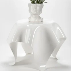 Tavolino da Salotto con Piano e Base in Plexiglass Made in Italy - Brento