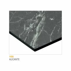 Tavolino da Salotto con Piano Rotondo in Hpl Stratificato Made in Italy - Mina