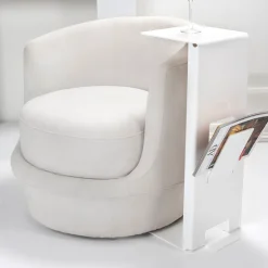 Tavolino da Salotto con Portariviste in Plexiglass Made in Italy - Belle