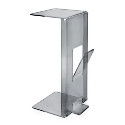 Tavolino da Salotto con Portariviste in Plexiglass Made in Italy - Belle