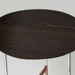 Tavolino da Salotto di Design con Piano in Legno Made in Italy - Cinci