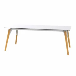 Tavolino da Salotto in Laminato Bianco o Nero in 2 Misure - Faz Wood by Vondom