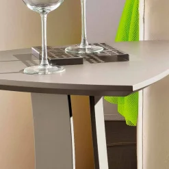 Tavolino da Salotto in Mdf Laccato Realizzato in Italia, Alta Qualità - Lisa