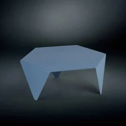 Tavolino da salotto in metallo tagliato laser Ruche
