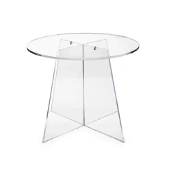 Tavolino da Salotto in Plexiglass di Diverse Finiture Made in Italy - Aurora