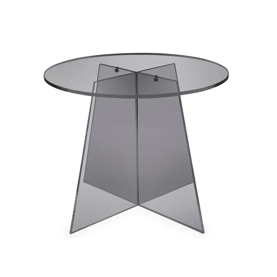 Tavolino da Salotto in Plexiglass di Diverse Finiture Made in Italy - Aurora