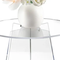 Tavolino da Salotto in Plexiglass di Diverse Finiture Made in Italy - Aurora