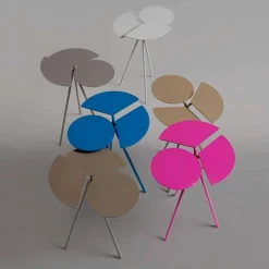 Tavolino da Salotto Moderno in Lamiera Colorata di Design Originale - Ladybug