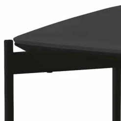 Tavolino da Salotto Quadrato in Ceramica e Metallo di Design Moderno – Istrice
