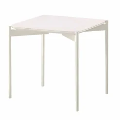 Tavolino da Salotto Quadrato in Ceramica e Metallo di Design Moderno – Istrice