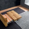 Tavolino da Salotto Trasformabile in Legno Massiccio Made in Italy - Trabucco