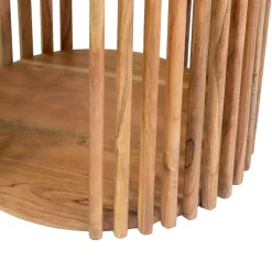 Tavolino da Soggiorno Realizzato in Legno di Acacia - Vortice