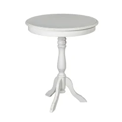 Tavolino da Soggiorno Rotondo in Diverse Finiture Made in Italy - Eracle