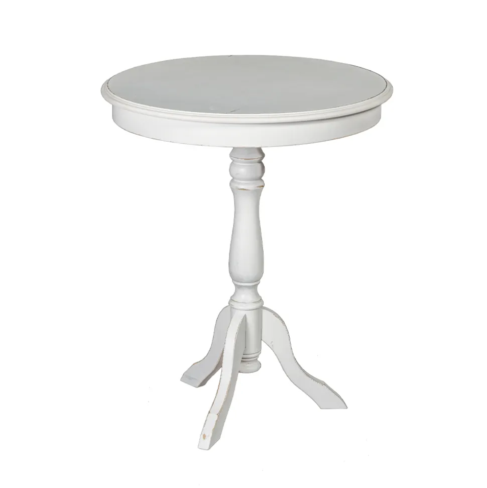 Tavolino da Soggiorno Rotondo in Diverse Finiture Made in Italy - Eracle